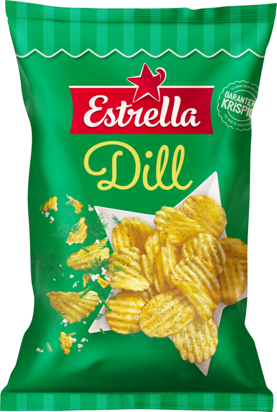 Estrella Linschips Dill & Gräslök